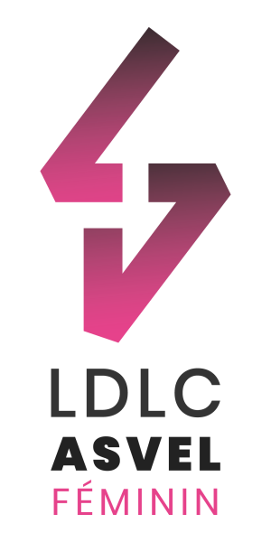 Logo LDLC Asvel féminin club de basket sur Lyon 